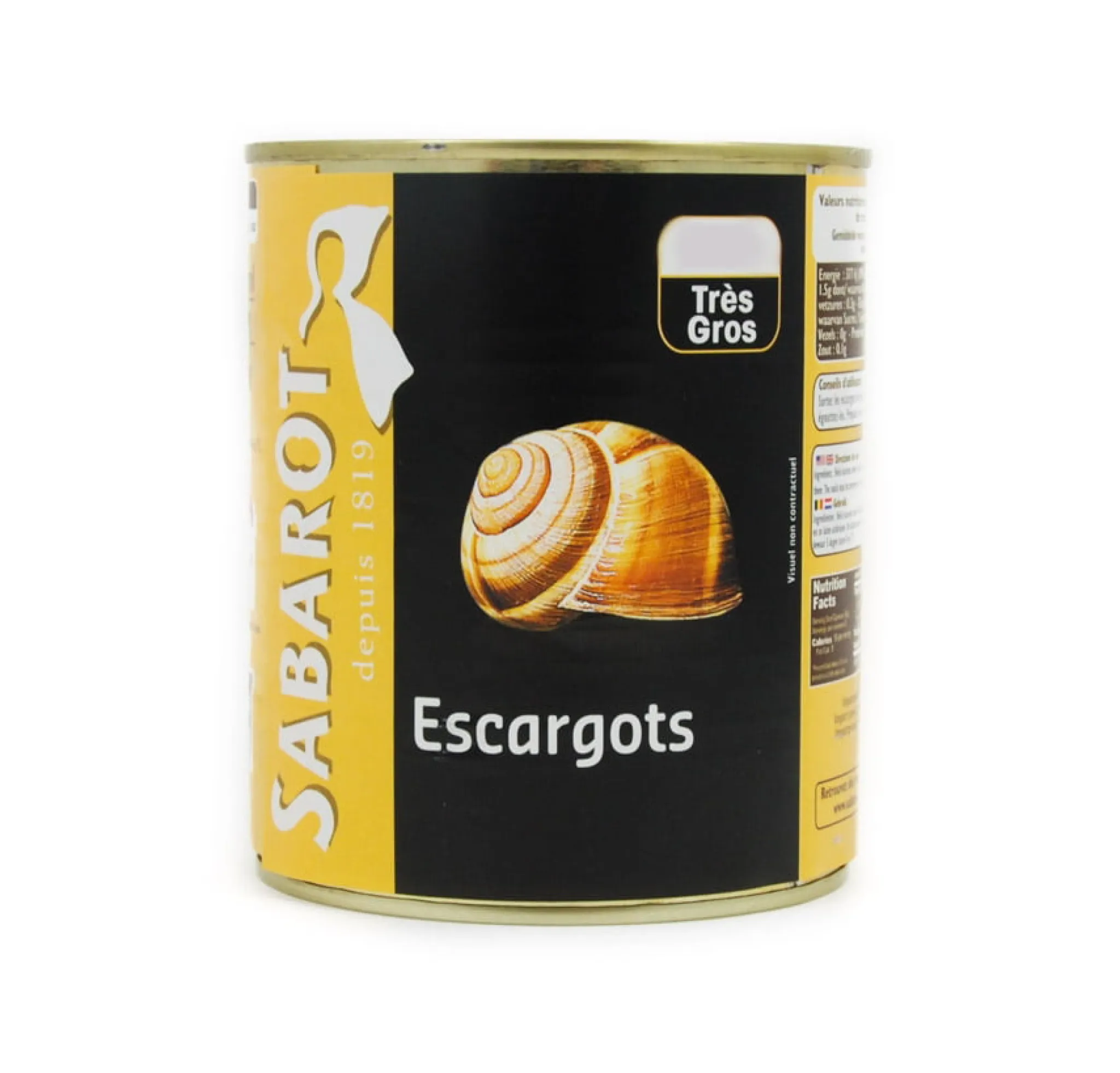 Outlet Large Helix Lucorum Snails French Ingredients|Ingredients Brands