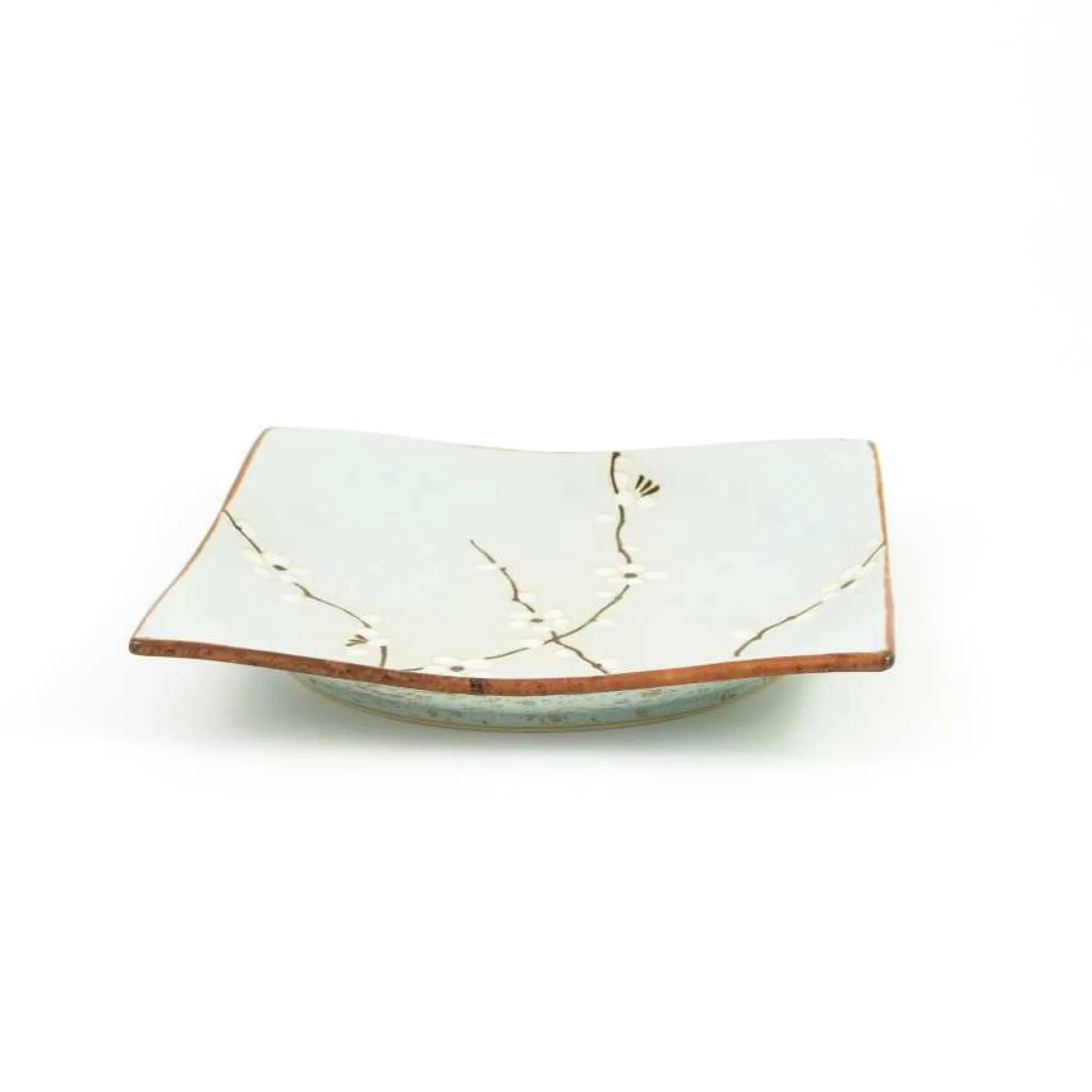 Discount Sakura Blossom Square Plate Tableware Brands|Japanese Ingredients