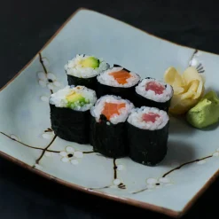 Discount Sakura Blossom Square Plate Tableware Brands|Japanese Ingredients