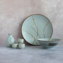 Discount Sakura Blossom Square Plate Tableware Brands|Japanese Ingredients