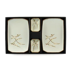 Clearance Sakura Blossom Sushi Serving Set Tableware Brands|Japanese Ingredients