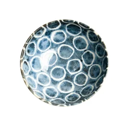 Discount Sakuru Bowl, Blue, 21.5cm Japanese Ingredients|Japanese Tableware