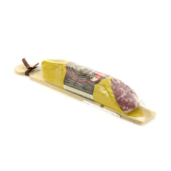 Salami Felino IGP Riserva with Wooden Carving Board, 300g Ingredients Brands|Italian Ingredients
