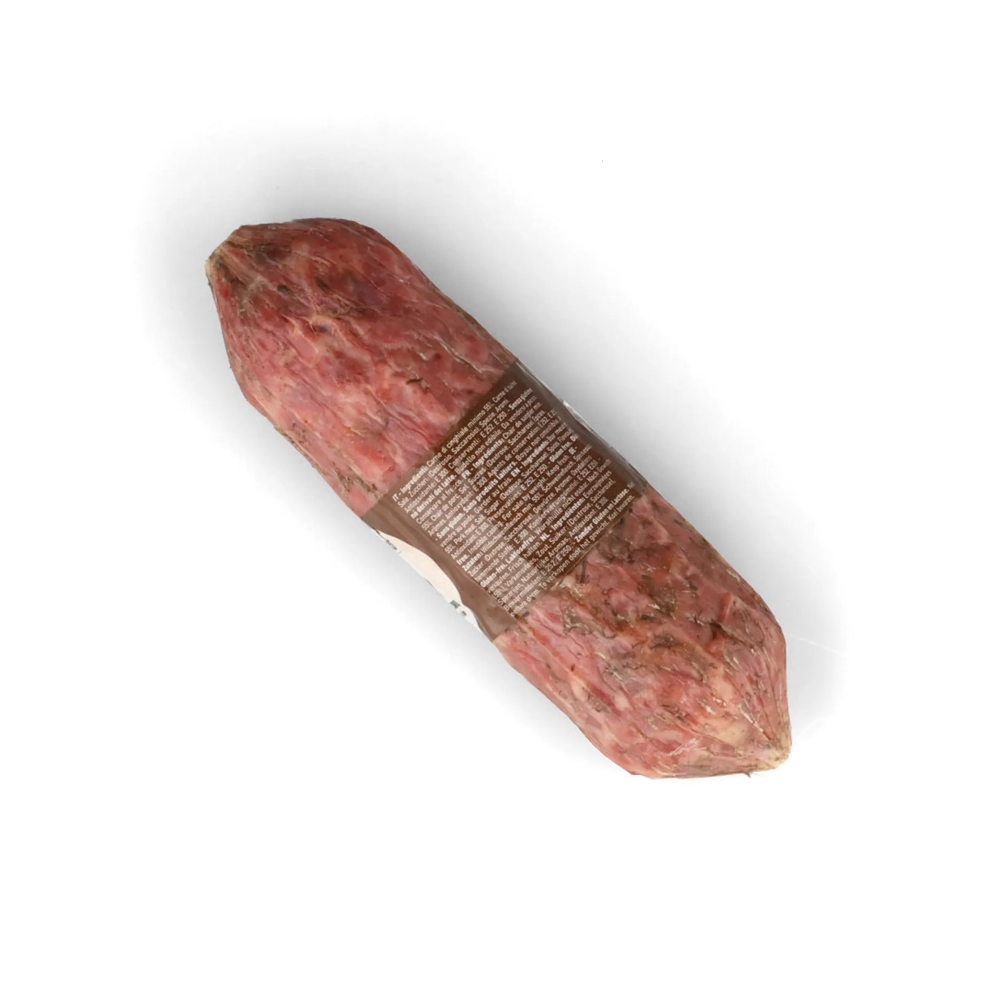 Hot Mini Wild Boar Salami, 200g Italian Ingredients|Snacks