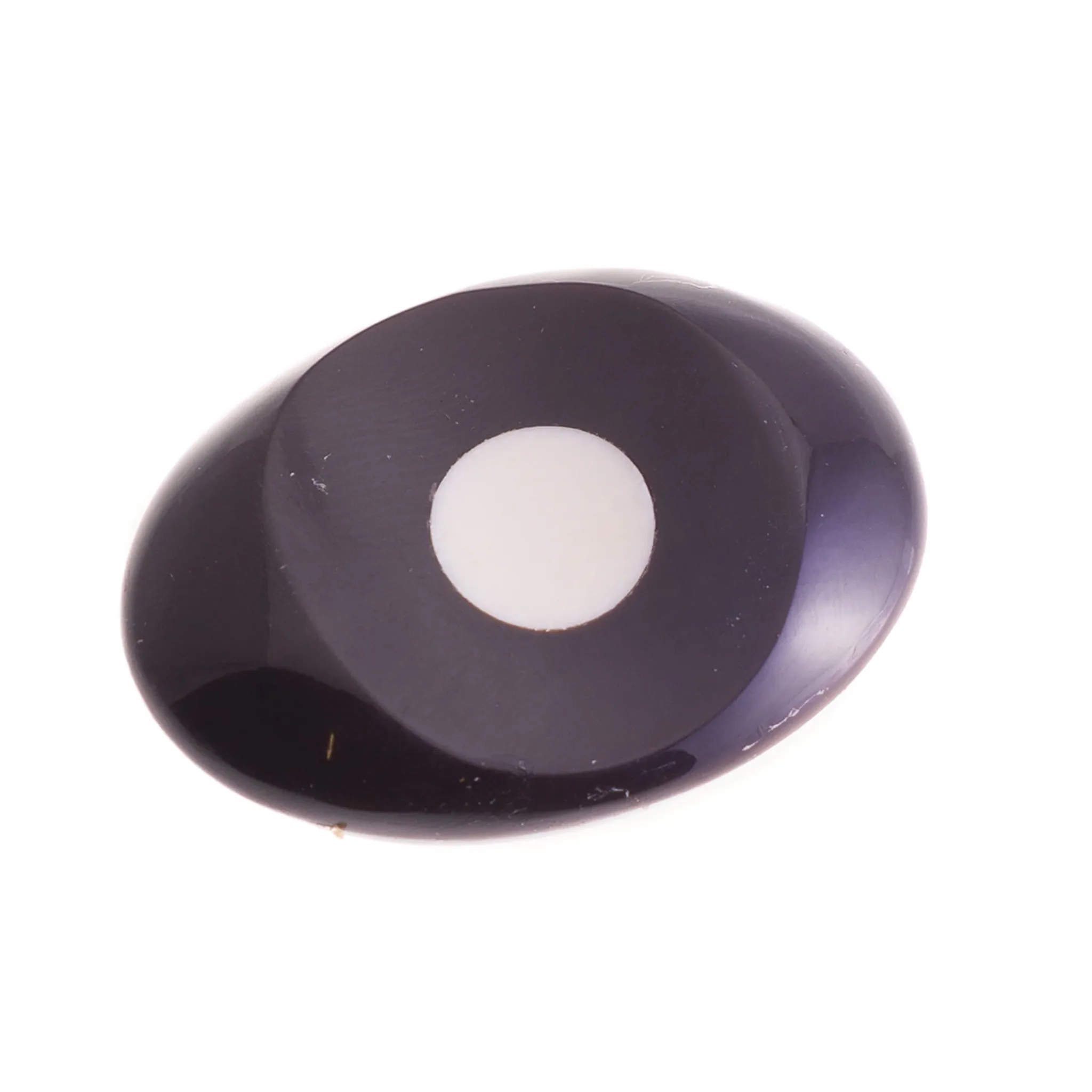 Clearance Black Horn Chopstick Rest with White Bone Dot, 4.5cm Cutlery|Tableware Brands