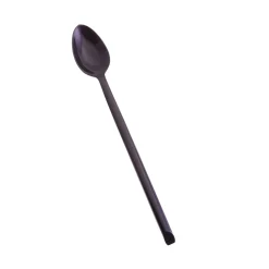 Hot Black Horn Kitami Long Dessert Spoon, 20cm Cutlery|Tableware Brands