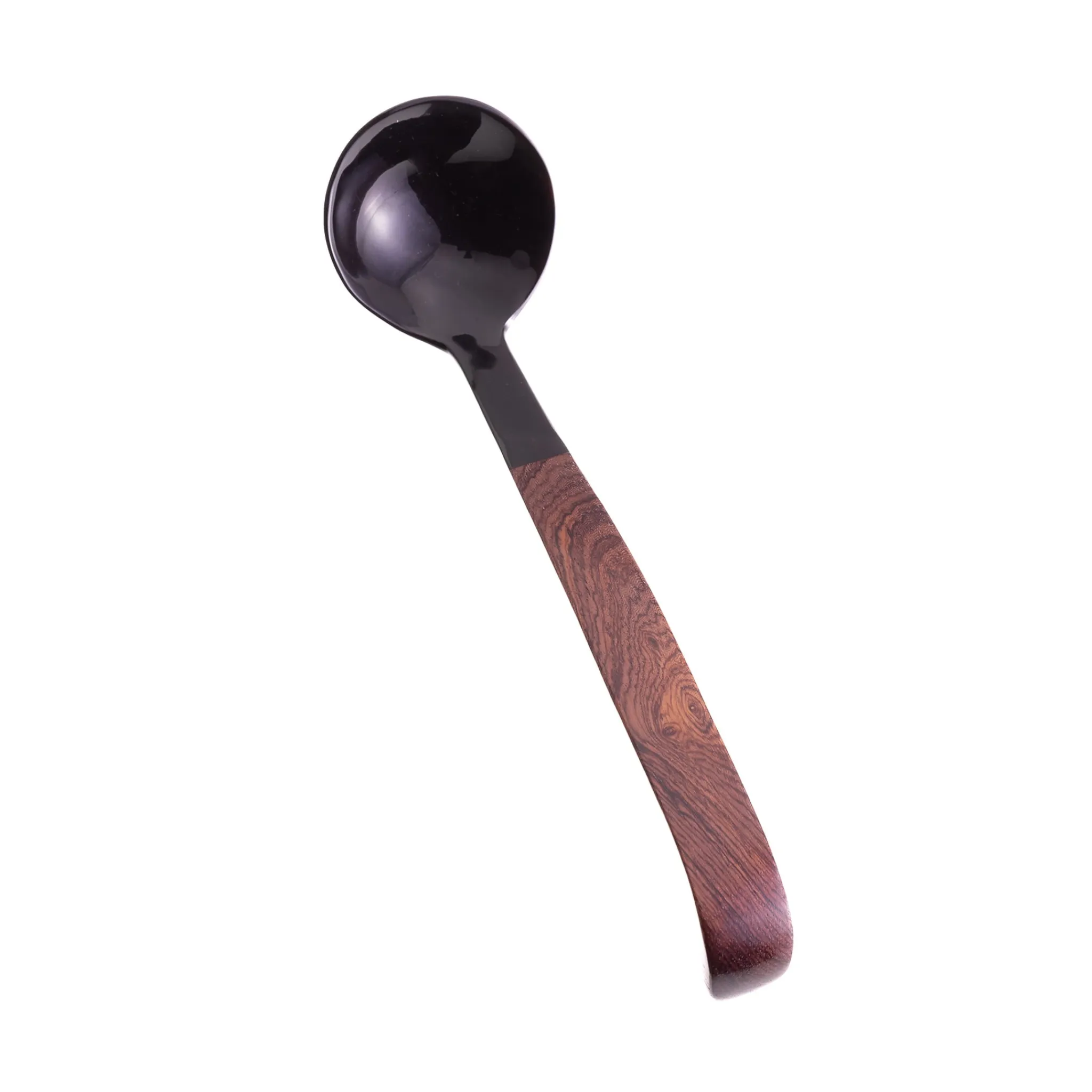 Outlet Black Horn & Rosewood Ladle, 25cm Cutlery|Tableware Brands