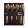 Outlet Light Horn Egg Spoons, Set of 4 Serveware|Cutlery