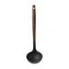 Sale Carbonized Ash & Silicone Ladle, 31cm Kitchen Tools & Utensils