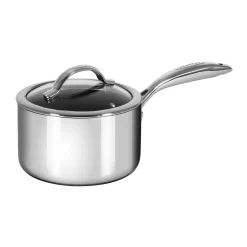 Outlet HaptIQ Stainless Steel Non-Stick Saucepan with Lid Pots & Pans