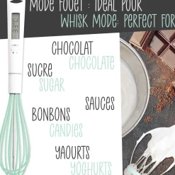 Sale Scrap Cooking Handheld Whisk with Built in Thermometer Baking Supplies & Equipment