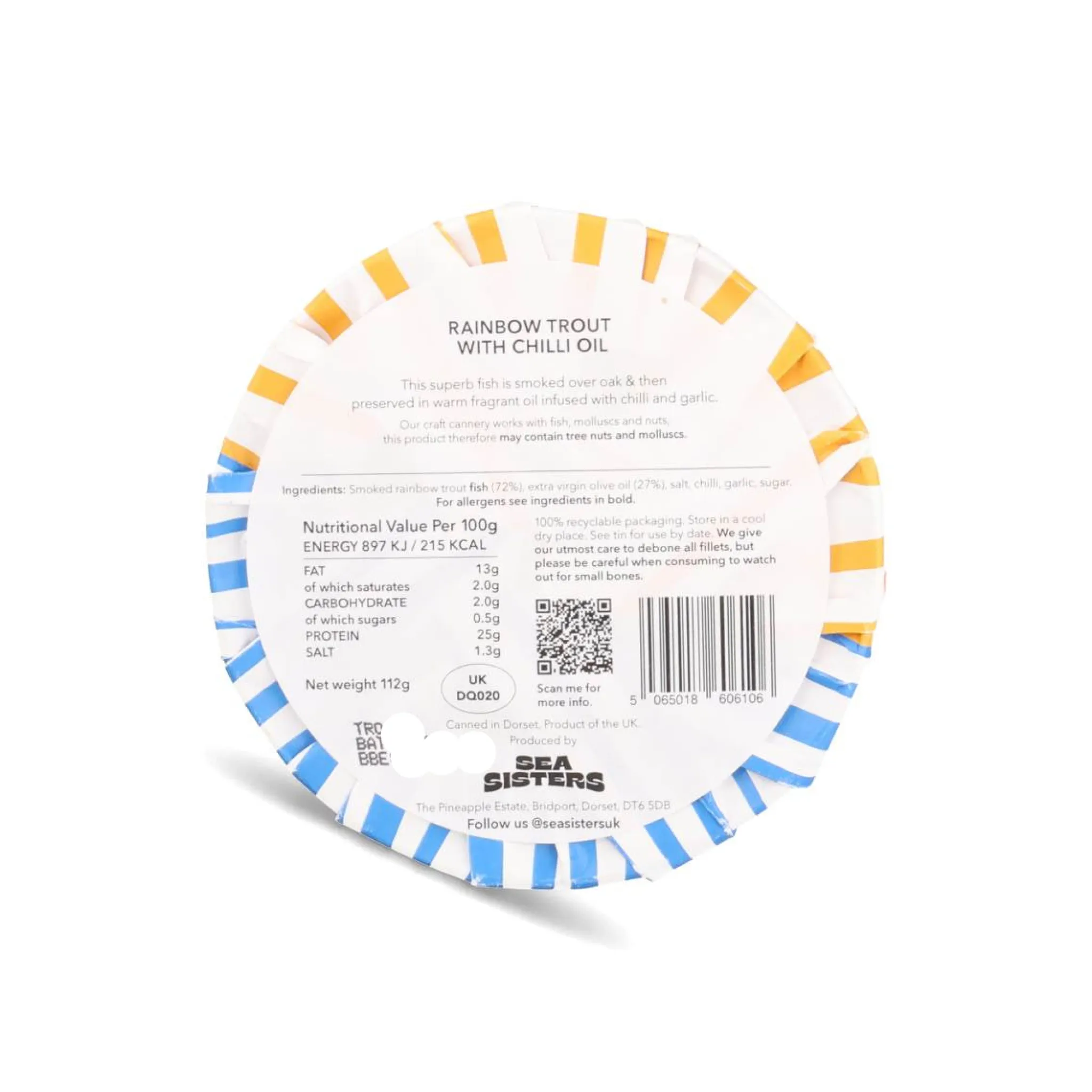 New Limited Edition Rainbow Trout with Chilli Oil, 115g Tinned Fish & Seafood|Ingredients Brands