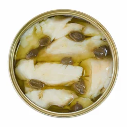 Discount Tinned Cornish Hake With Rosemary & Capers, 110g Tinned Fish & Seafood|Ingredients Brands