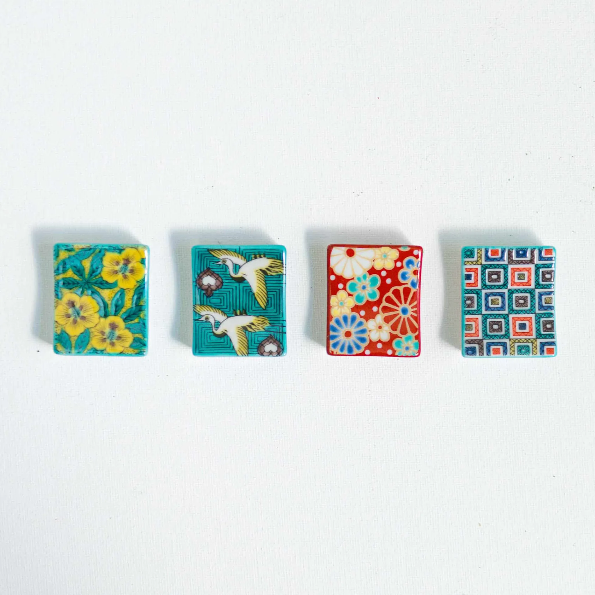 Discount Porcelain Aoi Floral Chopsticks Rest Japanese Ingredients|Tableware Brands