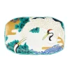 Sale Porcelain Crane Rectangular Platter, 32cm Japanese Ingredients|Table Setting