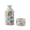 Best Porcelain Patterned Sake Jug and Cup Tableware Brands|Japanese Ingredients