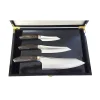 Clearance Seki 3 Layer Knife Trio with Wooden Gift Box Kitchen Knives