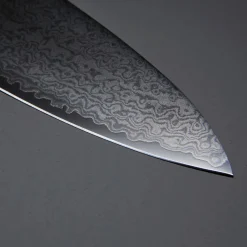 Hot Senzo Twist Damascus Steel VG10 Core Utility Knife, 15cm Japanese Ingredients|Kitchen Knives