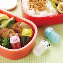 Sale Set of 4 Animal Sauce Bottles for Lunch Box Tableware Brands|Food Storage & Containers