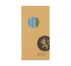 Online Set of 6 Blue Green Assorted Candles Table Setting|Tableware Brands