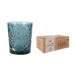Discount Set of 6 Blue Hobstar Tumbler, 350ml Tableware Brands