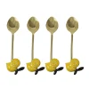 Best Set of 4 Lemon Dessert Spoons Cutlery|Tableware Brands