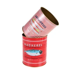 Online Set of 2 Mackerel & Anchovies Utensil Jars Tableware Brands