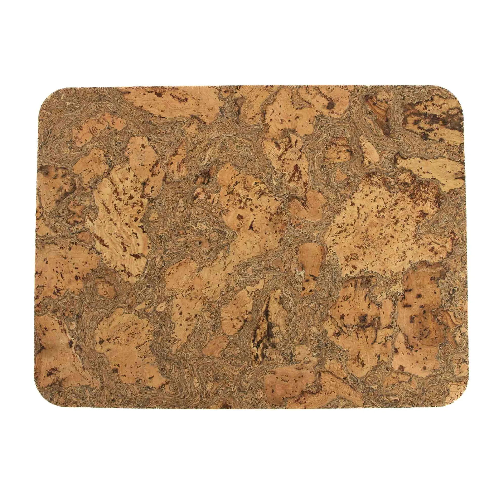 New Set of 4 Marbled Cork Rectangle Placemats, 40cm Tableware Brands