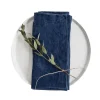 Sale Set of 2 Navy Linen Napkins Table Setting|Kitchen Textiles & Clothing