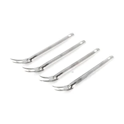 Online Set of 100 Stainless Steel Canape Tasting Forks Canape Supplies|Tableware Brands