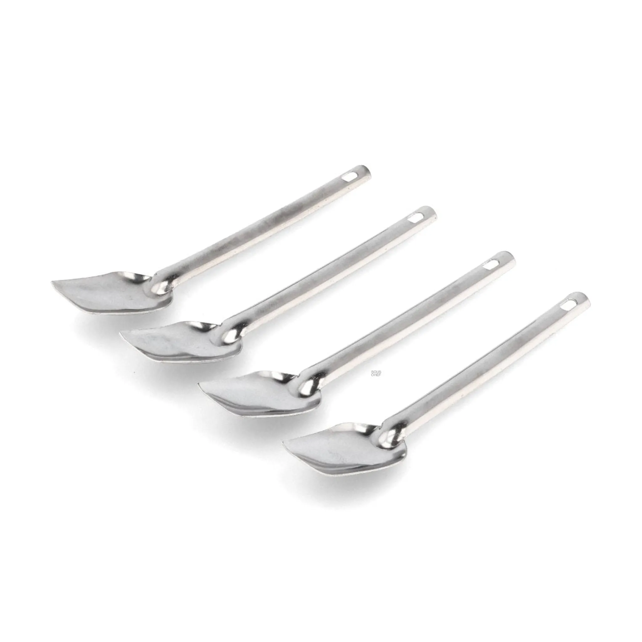 Hot Set of 100 Stainless Steel Canape Gelato Spoons Canape Supplies|Tableware Brands