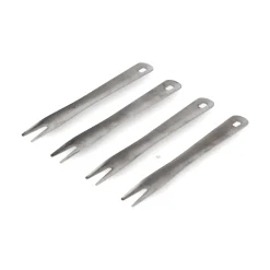 Discount Set of 100 Stainless Steel Canape Chip Forks Canape Supplies|Tableware Brands
