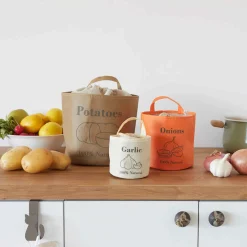 Outlet Set of 3 Vegetable Storage Bags Food Storage & Containers|Tableware Brands