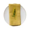 Sale Set of 2 Yellow Linen Napkins Table Setting|Kitchen Textiles & Clothing