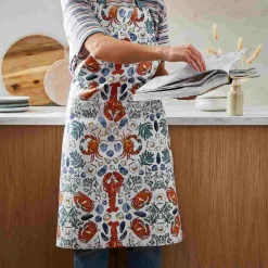 Best Shellfish Cotton Apron Kitchen Textiles & Clothing