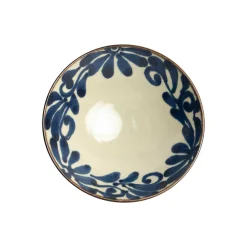 Outlet Shibuki Shallow Bowl, Blue, 24cm Tableware Brands|Japanese Ingredients