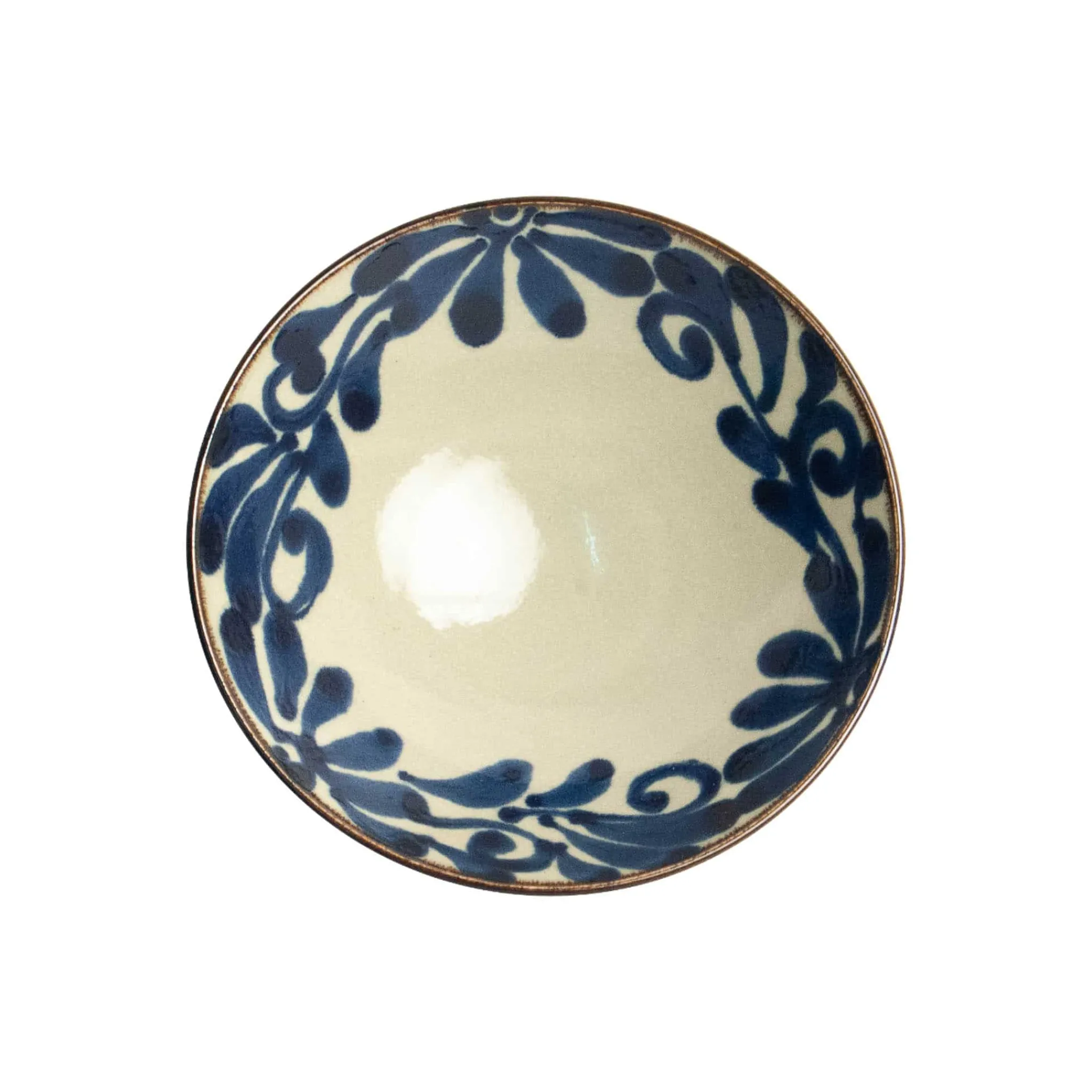 Outlet Shibuki Shallow Bowl, Blue, 24cm Tableware Brands|Japanese Ingredients