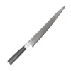 Miyako 33 Layer Damascus Steel Bread Knife, 23cm Japanese Ingredients|Kitchen Knives