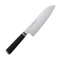 Miyako 33 Layer Damascus Steel Santoku Knife, 18cm Japanese Ingredients|Kitchen Knives