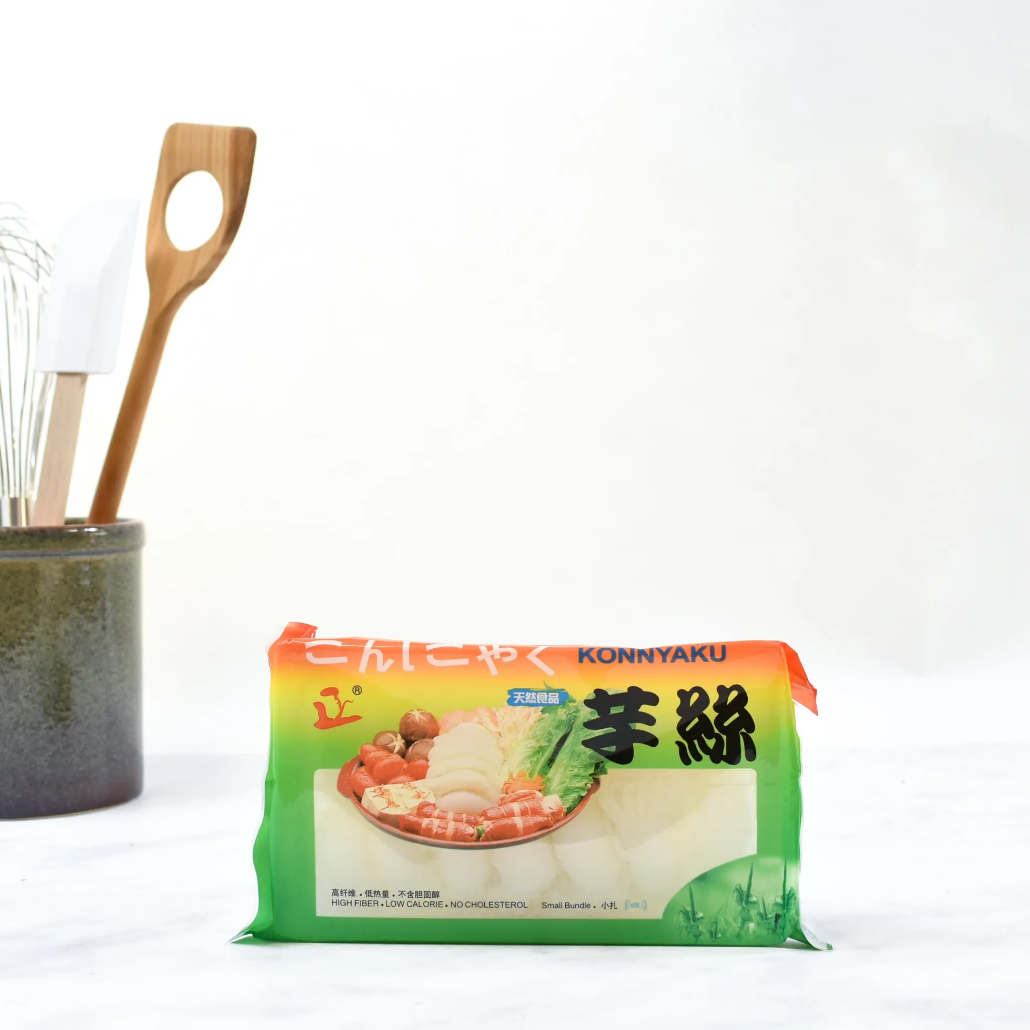 New Shirataki Konnyaku Noodle Nests - Knot Yam Noodle, 228g Drained Ingredients Brands|Japanese Ingredients