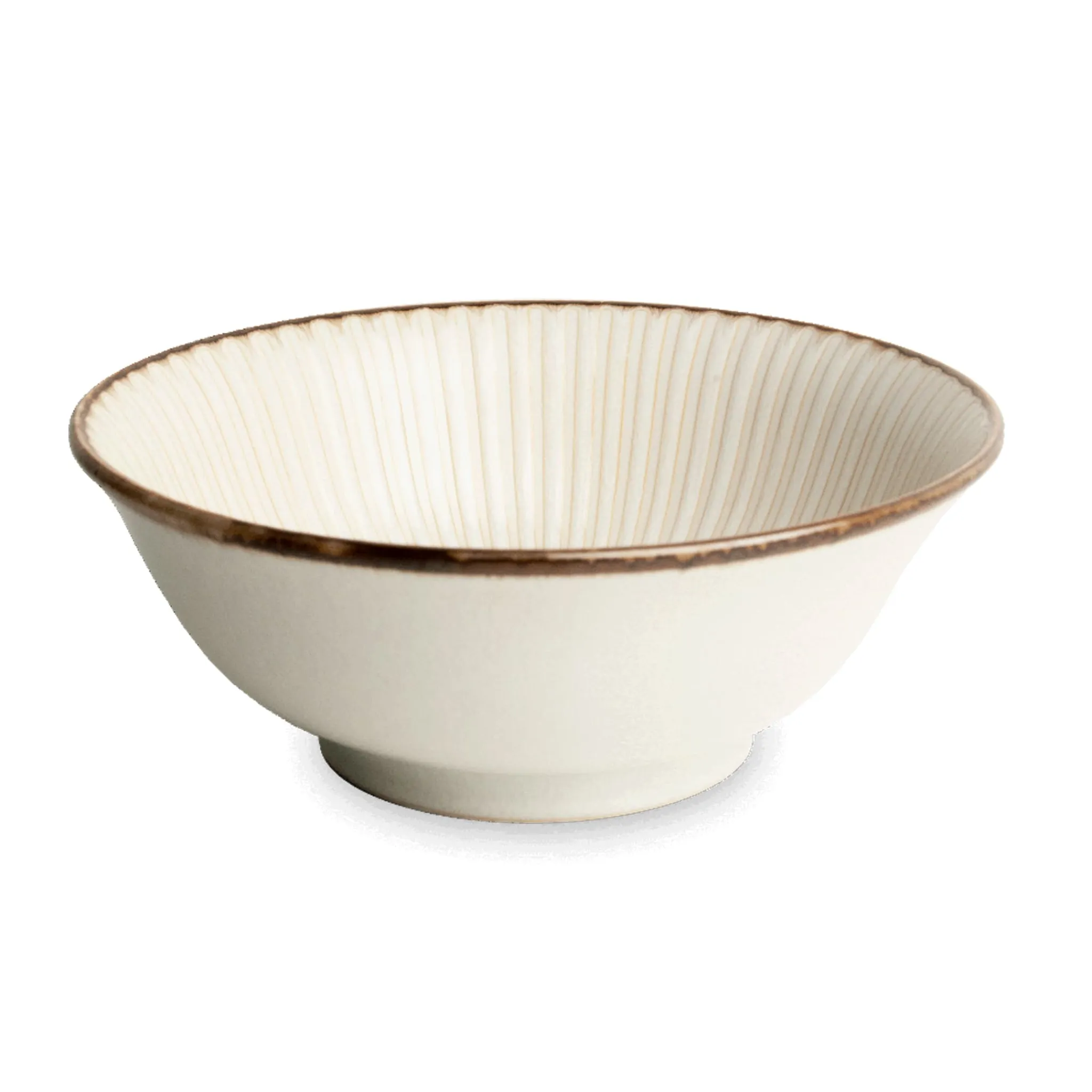 Outlet Shiroi Sen Ramen Bowl, 22cm Japanese Ingredients|Crockery & Dinnerware