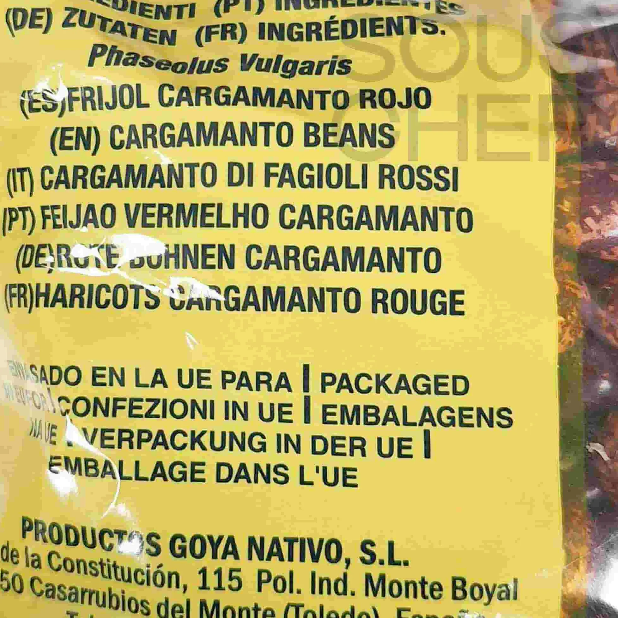 Sale Short Dated Red Cargamanto Beans, 500g Ingredients Brands|Pasta, Rice & Beans