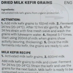 Sale Short Dated Milk Kefir Grains, 2g Pickling, Preserving & Fermenting Jars
