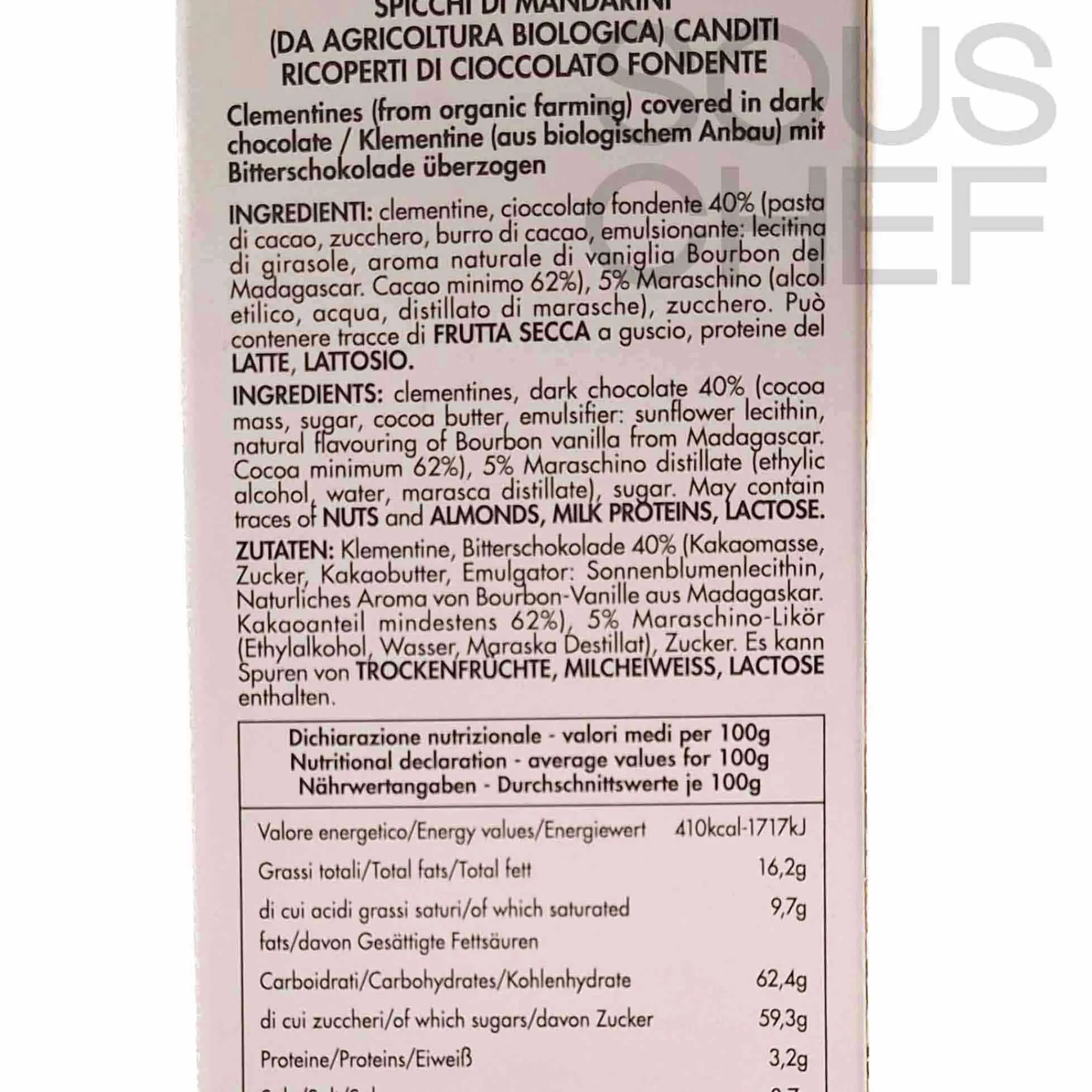 Sale Short Dated Chocolate Covered Clementines, 65g Ingredients Brands|Italian Ingredients
