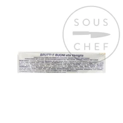 New Short Dated Vanilla Meringues with Toasted Almonds & Hazelnuts, 100g Ingredients Brands|Italian Ingredients