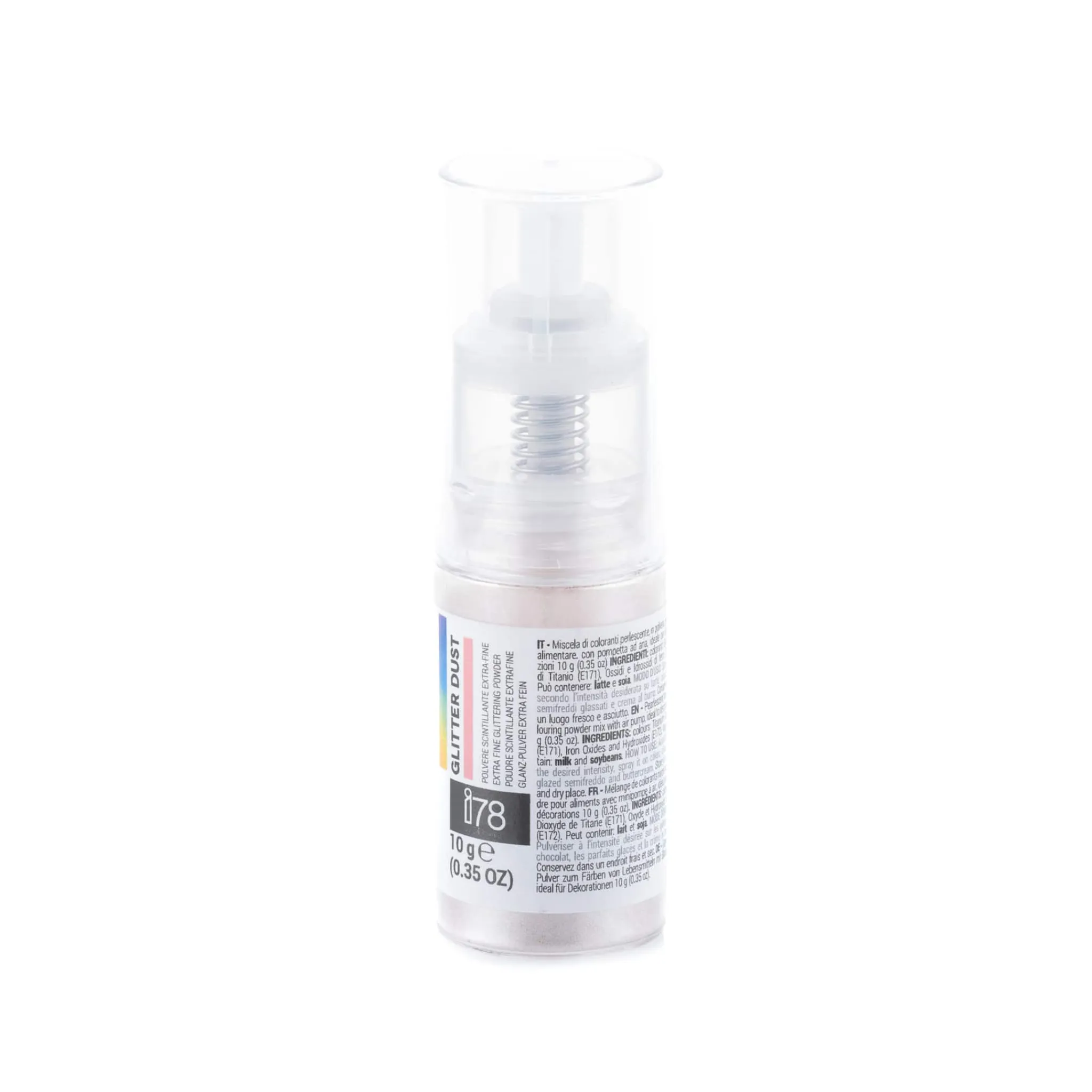 Clearance Light Pink Glitter Dust Spray, 10g Ingredients Brands|Baking Ingredients