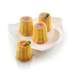 Outlet Silicone Canele Mould, 8 Caneles Italian Ingredients|Baking Supplies & Equipment