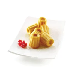 Discount Silicone Mini Canele Mould, 18 Caneles Italian Ingredients|Baking Supplies & Equipment