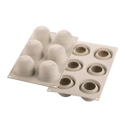 Discount Silicone Peach Dessert Mould, 118ml Italian Ingredients|Baking Supplies & Equipment