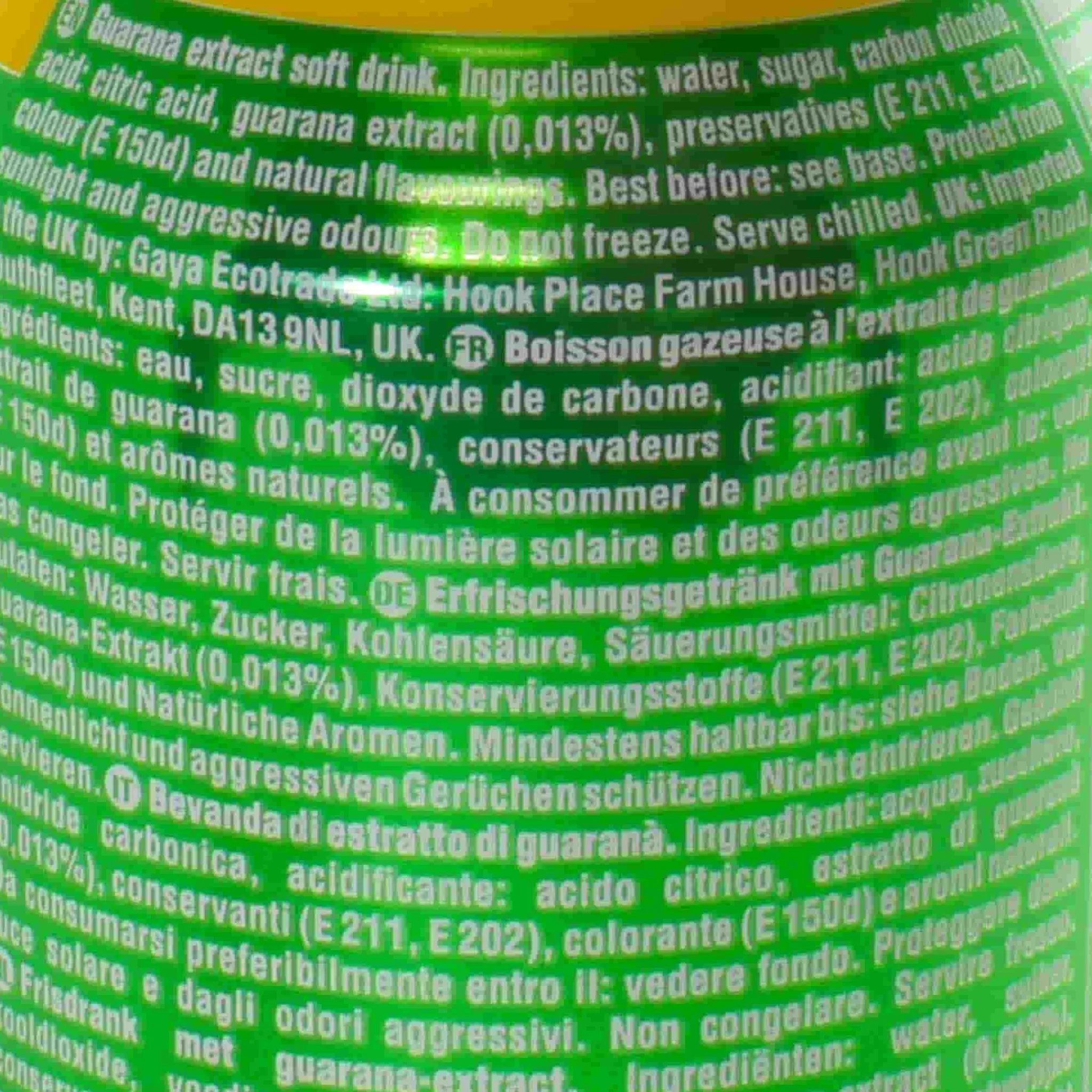 Clearance Six-Pack Guarana Antartica Ingredients Brands|Drinks